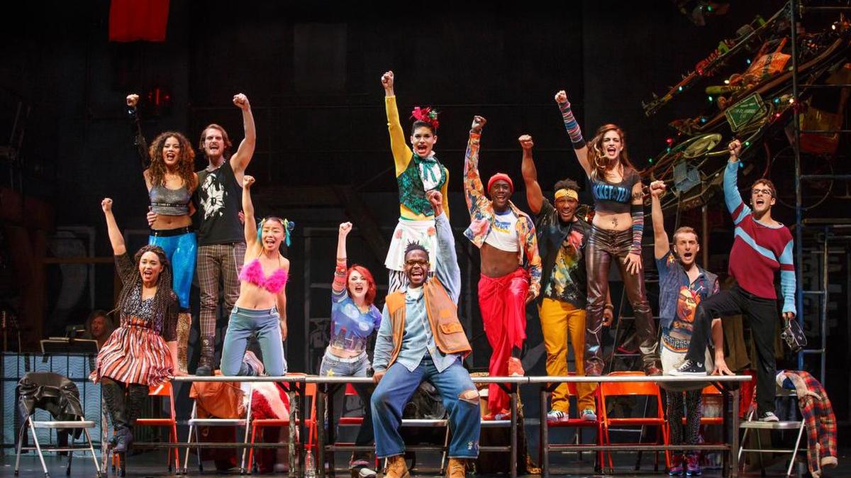 The 20th anniversary touring production of “Rent” will stop at Eisenhower Auditorium on April 6.