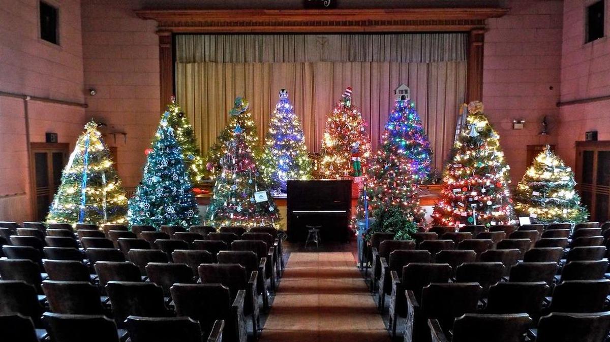 The Millheim Theatre will be open during Merry Millheim on Friday from 4-8 p.m. and Saturday from noon-8 p.m. The theater will also open on weekends leading up to the holidays for visitors to view the trees and purchase wreaths.