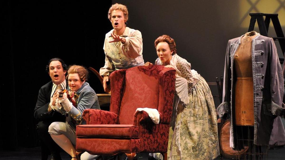 Students perform in the Penn State Opera production of “The Marriage of Figaro” in 2010. “The Barber of Seville,” which will premiere at The State Theatre on March 24, is the prequel to “The Marriage of Figaro.”