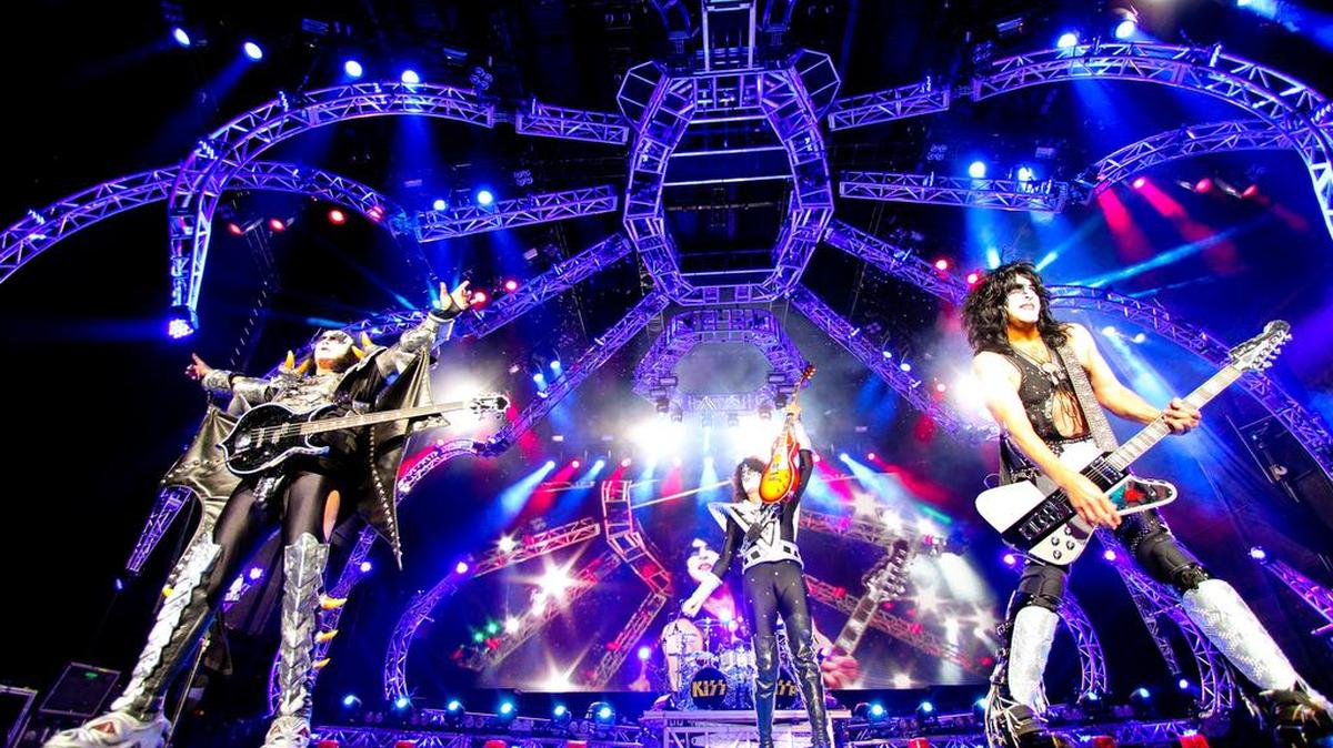 Kiss’ summer “Freedom to Rock” tour includes 36 cities. The tour stops in State College on Aug. 30.