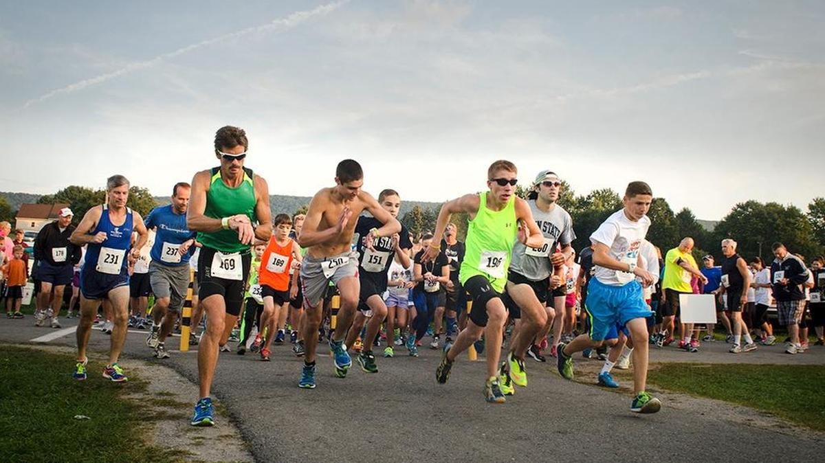 The Happy Camper 5K is now in its second year at the Grange Fair.