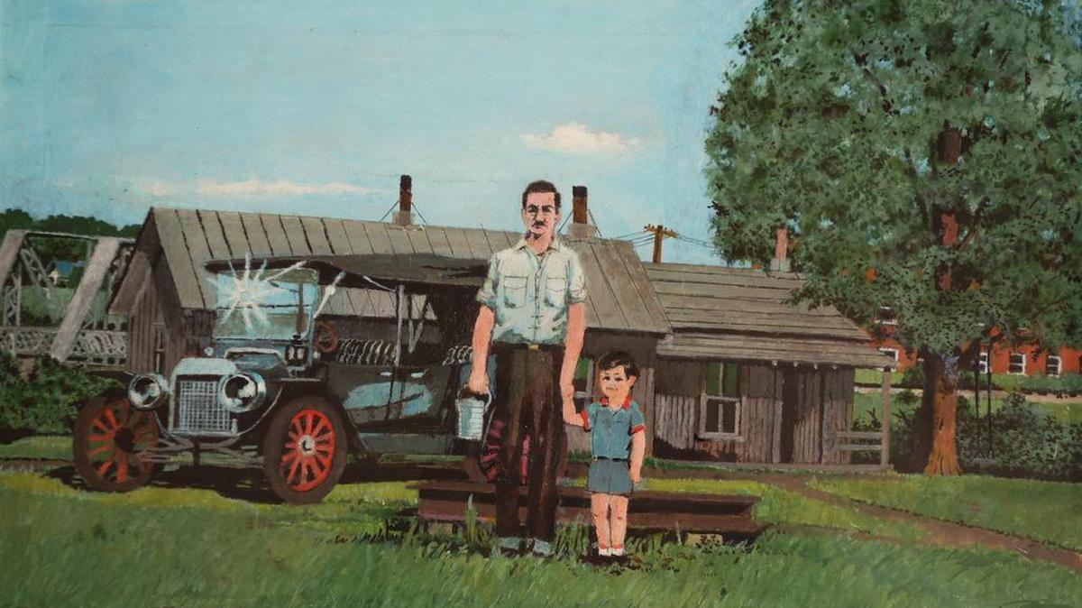 Artwork by the late William “Billy” Mills is on display through Feb. 26 at the Bellefonte Art Museum.