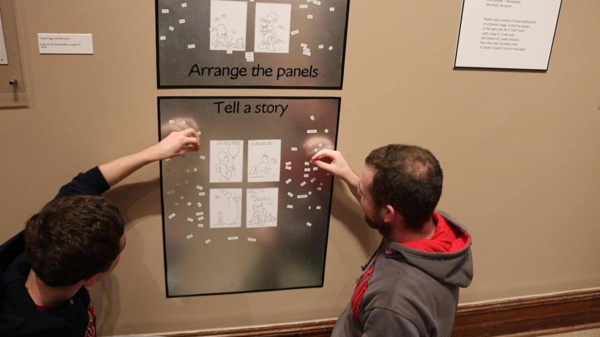 “Drawing Flies,” an exhibit at Juniata College Museum of Art, focuses on teaching biology through the comic book medium.