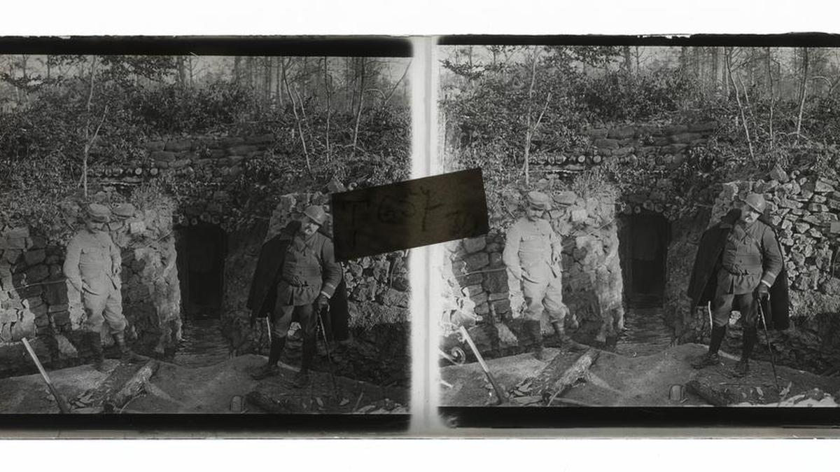 The Penn State Libraries “From the Trenches” exhibit features rare images from World War I from the perspective of the common foot soldier or embedded photojournalist.