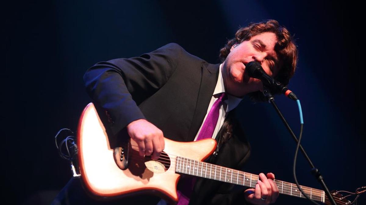 Keller Williams performs at Magnolia Fest at the Spirit of Suwannee Music Park in Live Oak Florida in 2014.