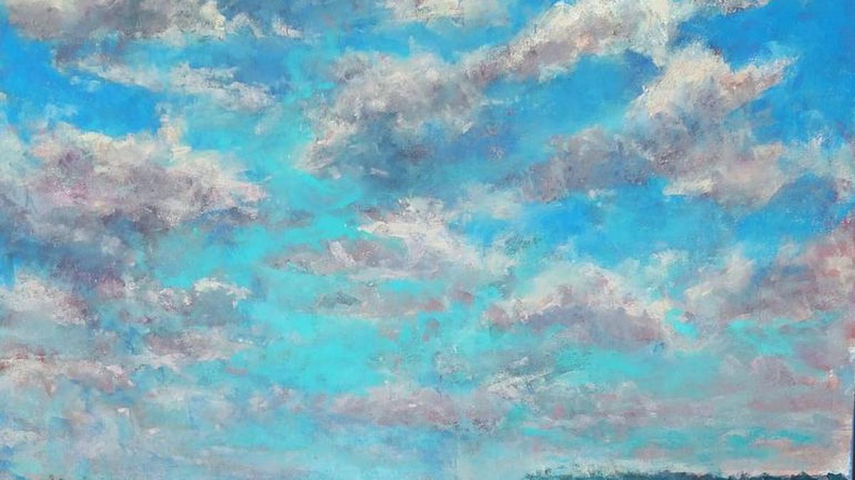 Susan Nicholas Gephart’s “Valley Cloud Passages” is among the pastels to be exhibited in “Pastel Passions and Beyond” at State College Framing Co. and Gallery. The exhibition runs through June 11.