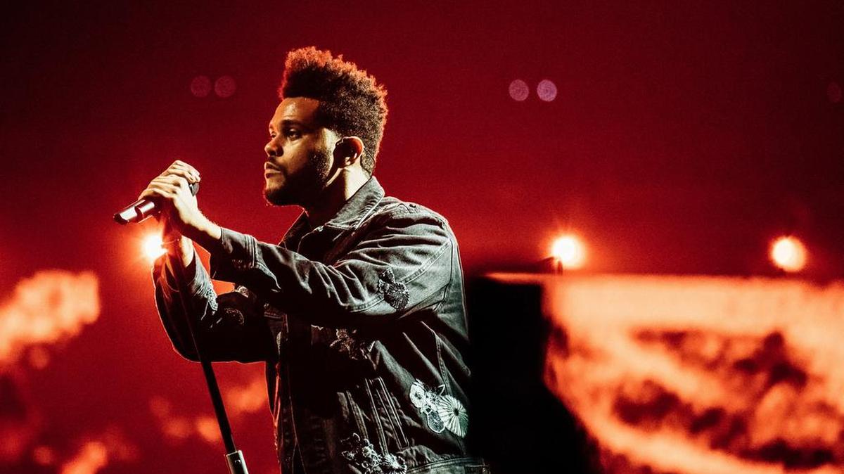 The Weeknd performs at the Barclays Center in Brooklyn in June. The Canadian R&B singer’s “Starboy: Legend of the Fall” tour comes on the heels of two albums littered with hits.