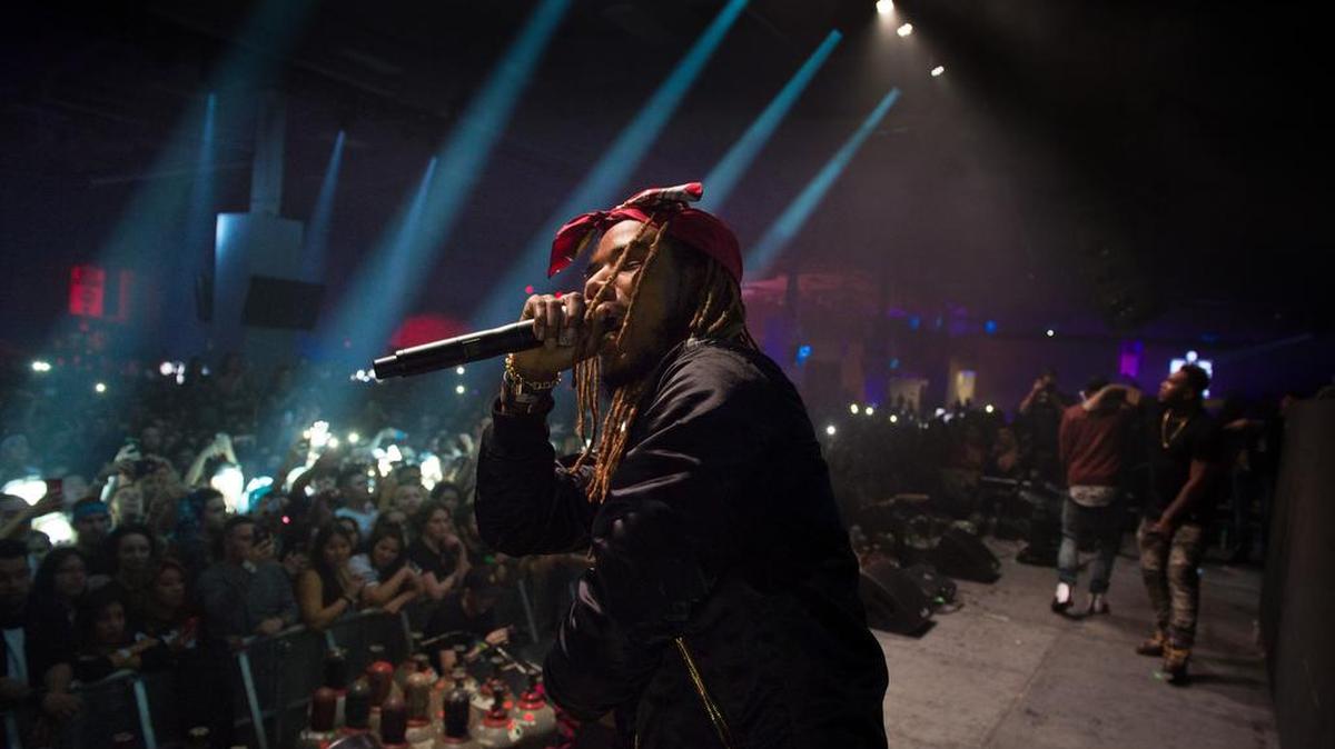 Fetty Wap will bring his first solo tour to the Bryce Jordan Center on Saturday.