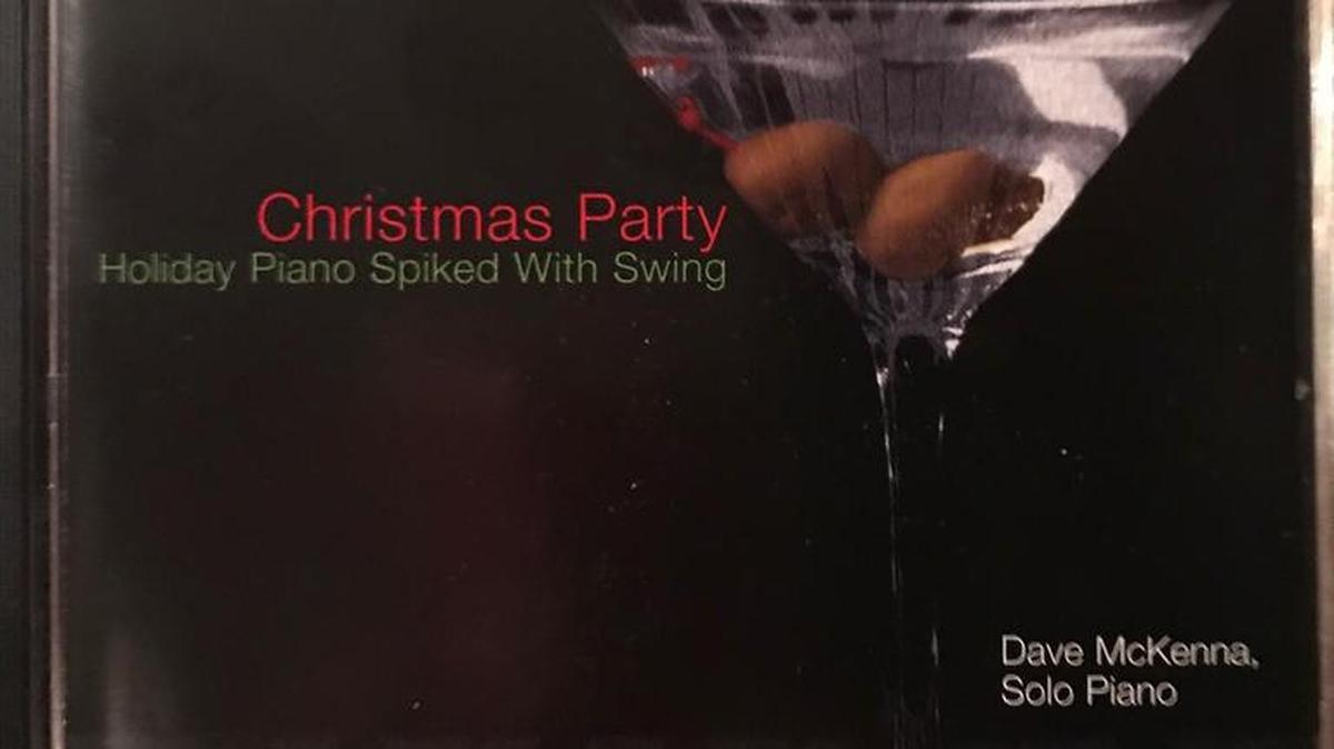 Musician Dave McKenna’s holiday album has been repackaged as “Christmas Party, Holiday Piano Spiked with Swing.”