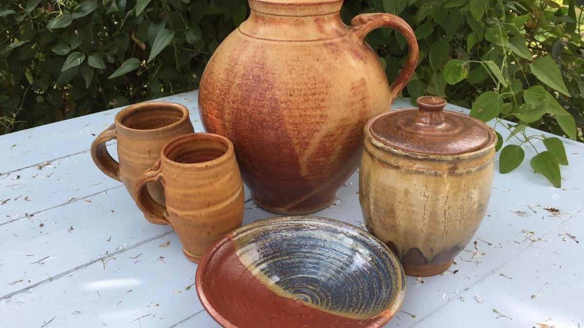 The Potters Guild Holiday Sale will feature pottery from local artists.