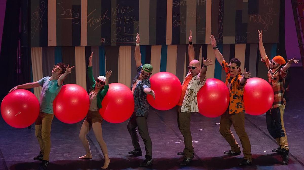 Flip FabriQue will perform “Catch Me!” at Eisenhower Auditorium on Wednesday.