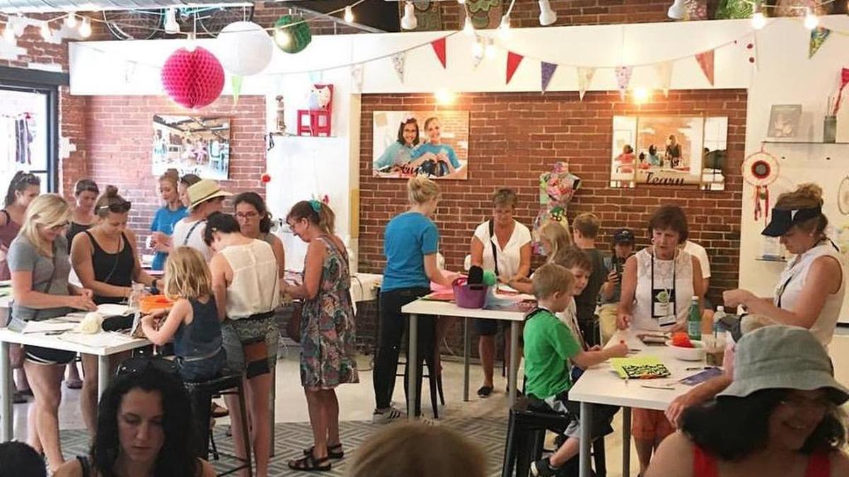The Makery in downtown State College will host a Create Your Own Arts Festival Banner workshop on Saturday.