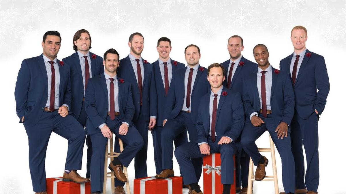 The 10 members of Straight No Chaser will perform music from their upcoming release, “I’ll Have Another ... Christmas Album,” on Friday at Eisenhower Auditorium.
