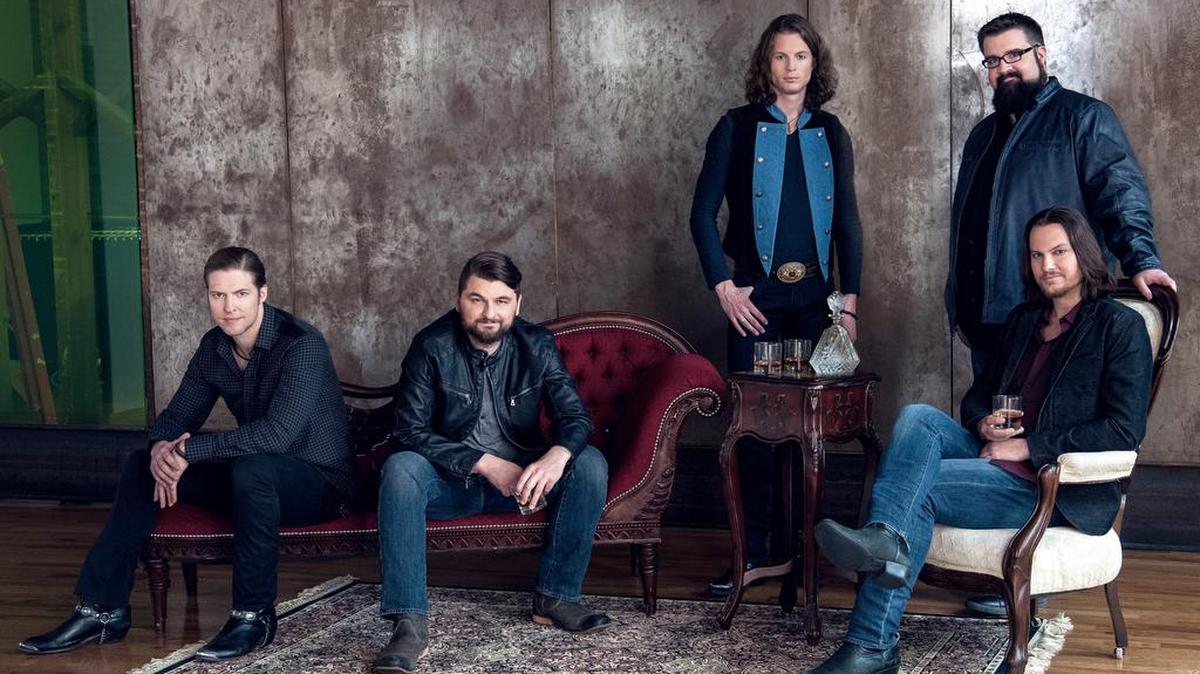 Home Free members, from left: Adam Rupp, Adam Chance, Austin Brown, Rob Lundquist and Tim Foust, will perform at The State Theatre.