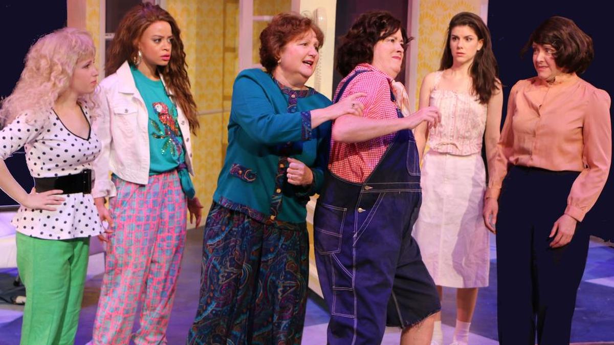 Featuring a cast of six women, “Steel Magnolias” is set in a Louisiana beauty parlor.