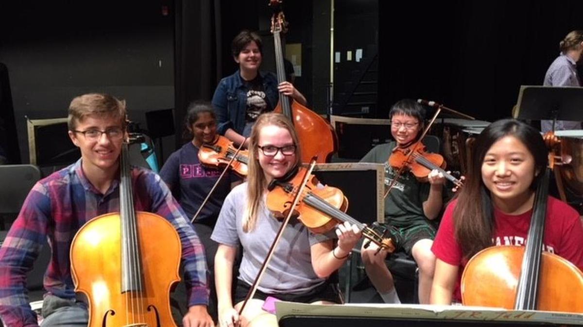 The Nittany Valley Symphony includes six student musicians for upcoming concerts, including Sunday “Virtuoso/Variation.”