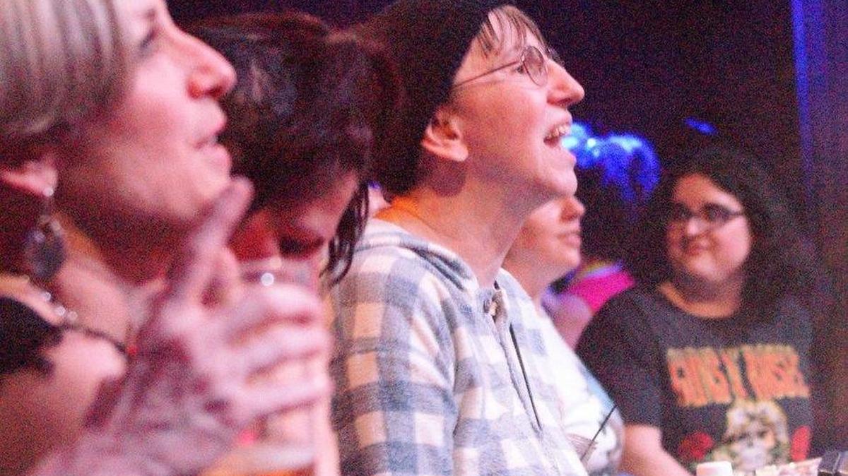 Dorothy Neff, a Bellefonte resident, is a local music superfan who attends shows around Centre County.