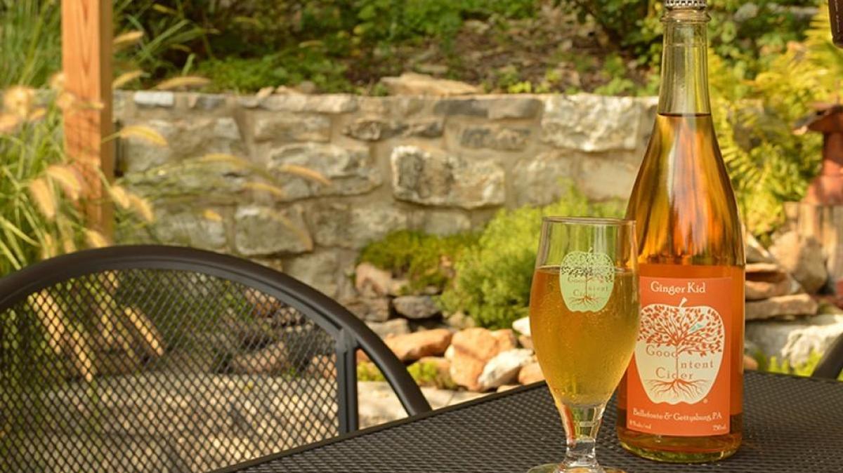 Good Intent Cider in Bellefonte hosts live music on its patio on Friday evenings.