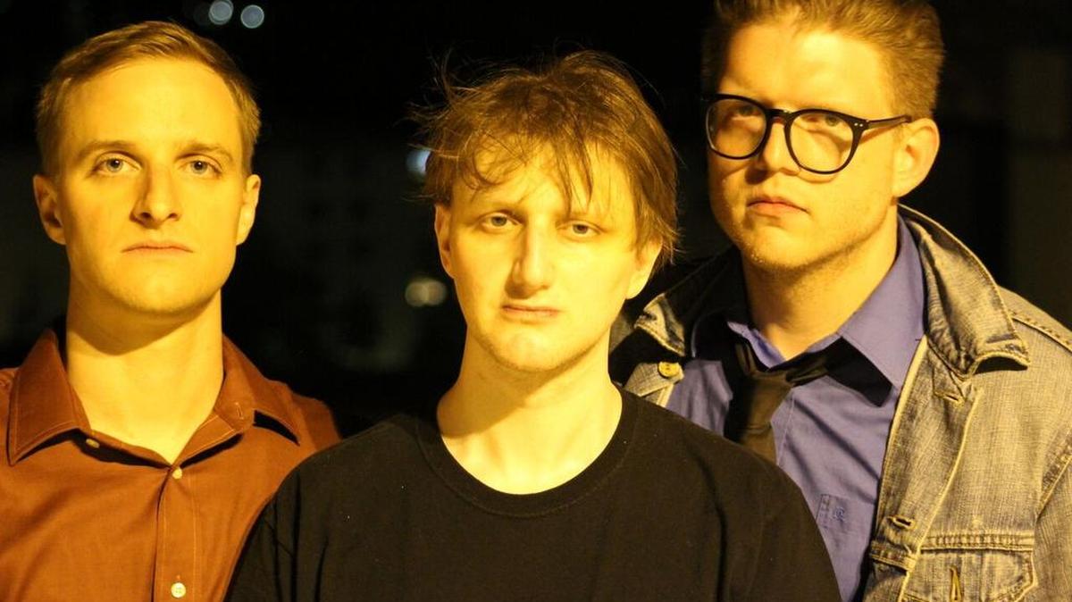 From left: Mark Holland, Damien Page and Jon Spearly, of State College band Phobos Anomaly, recently released a self-titled debut album.