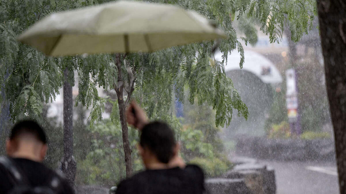 A tropical storm may be developing sometime in the next several days.