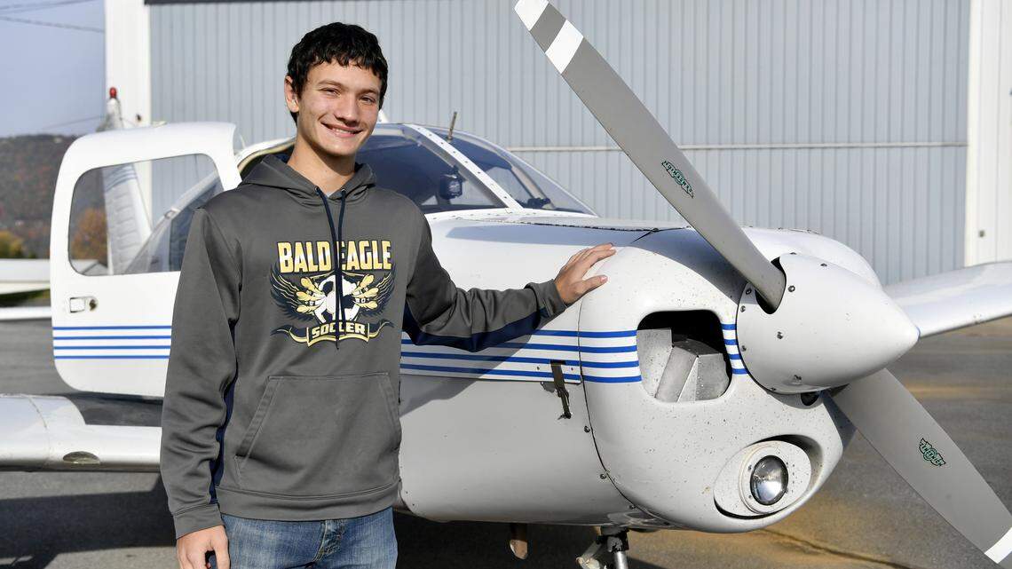 Bald Eagle Area teen balances school, sports and a new pilot license