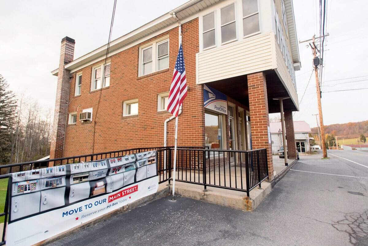 The post office in Clarence.