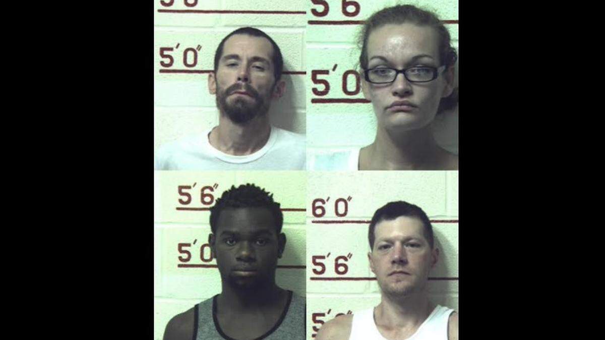 Clockwise from the top left: Denny Bailey, Chantell Demi, Joseph Ralston and Kenja Tew.