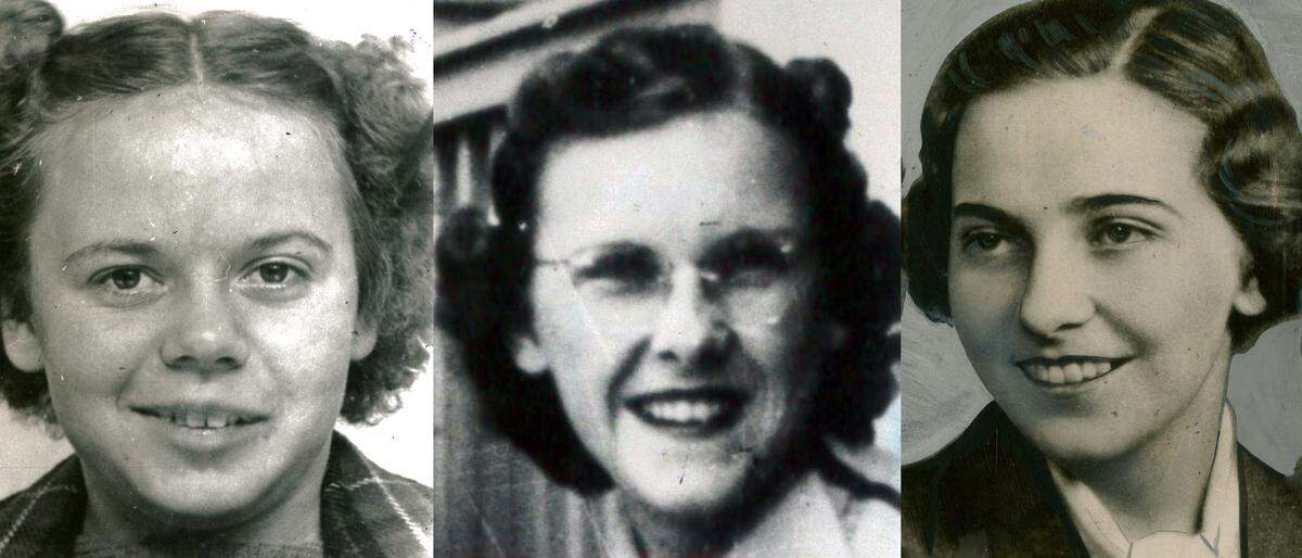 From left: Rachel Taylor, Faye Gates and Margaret Martin.