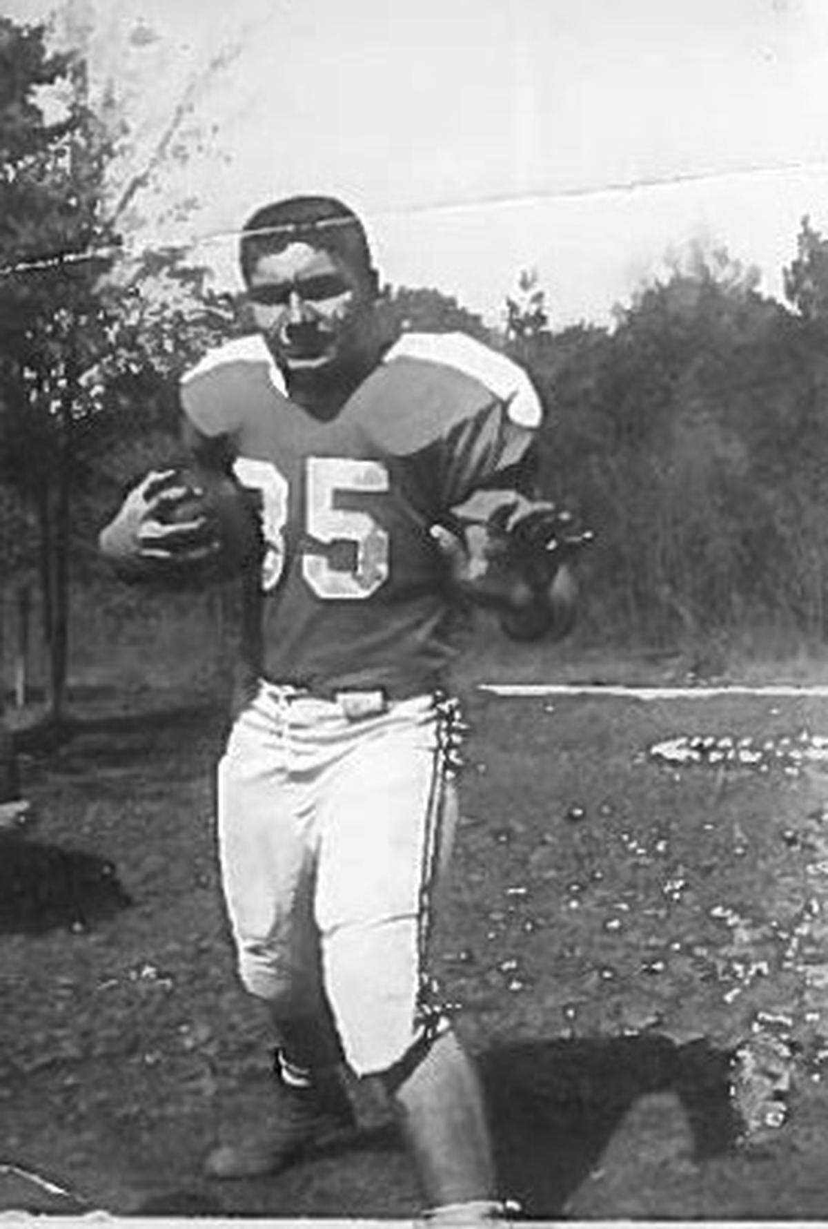 Jim Jones and his brother Jim were the first in a long line of Joneses to play football for Bald Eagle Area. Jim and Jack joined the team in its inception in 1953, when BEA was a team without a school.