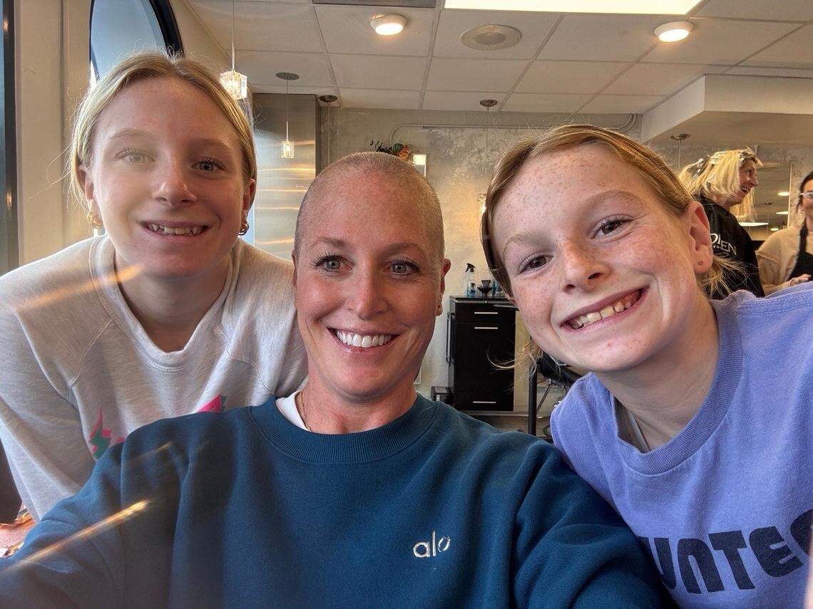 Penn State women’s volleyball coach Katie Schumacher-Cawley was diagnosed with breast cancer last fall.