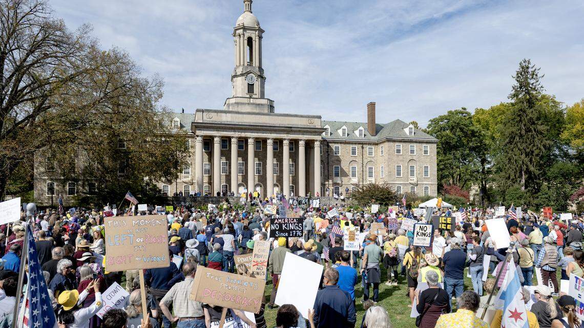 Anti-Trump ‘No Kings’ rally to return to State College this weekend. What to know