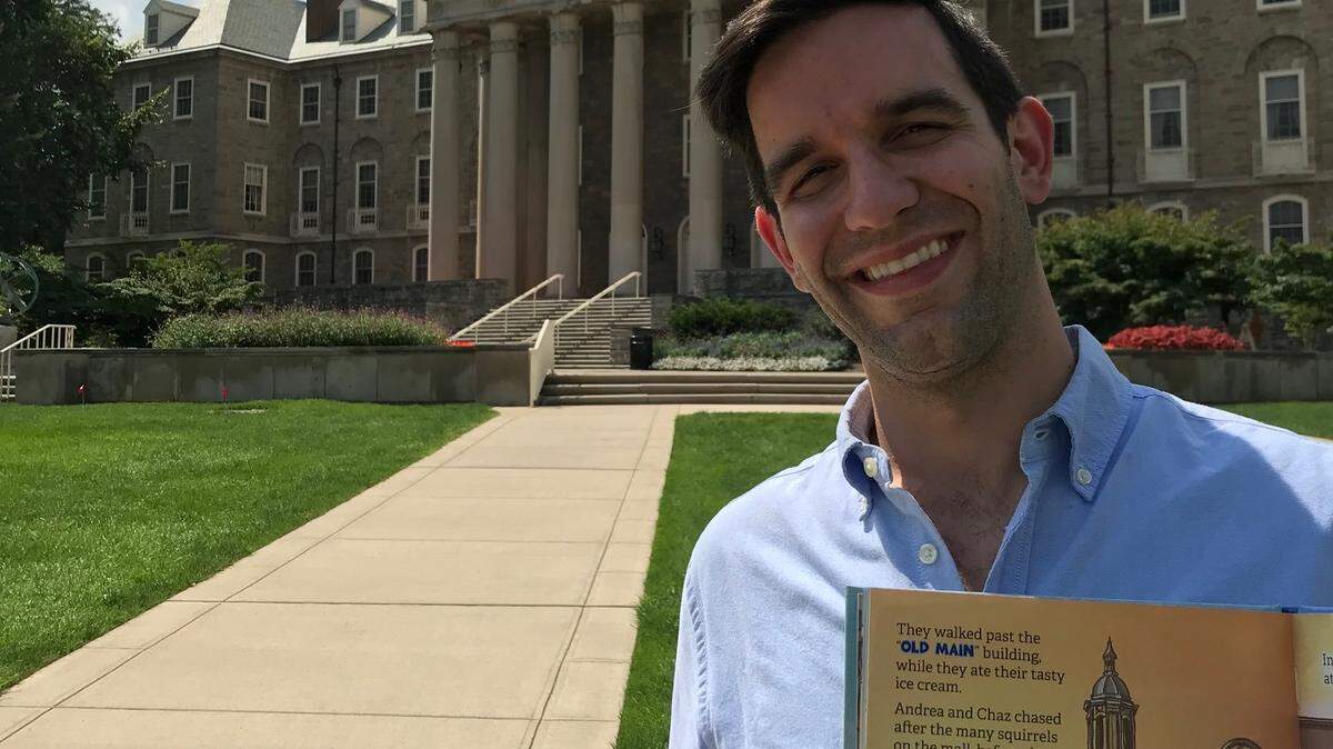 Conn Thieman wrote “A Weekend in Happy Valley,” a Penn State-themed children’s book that will be released on Aug. 25.