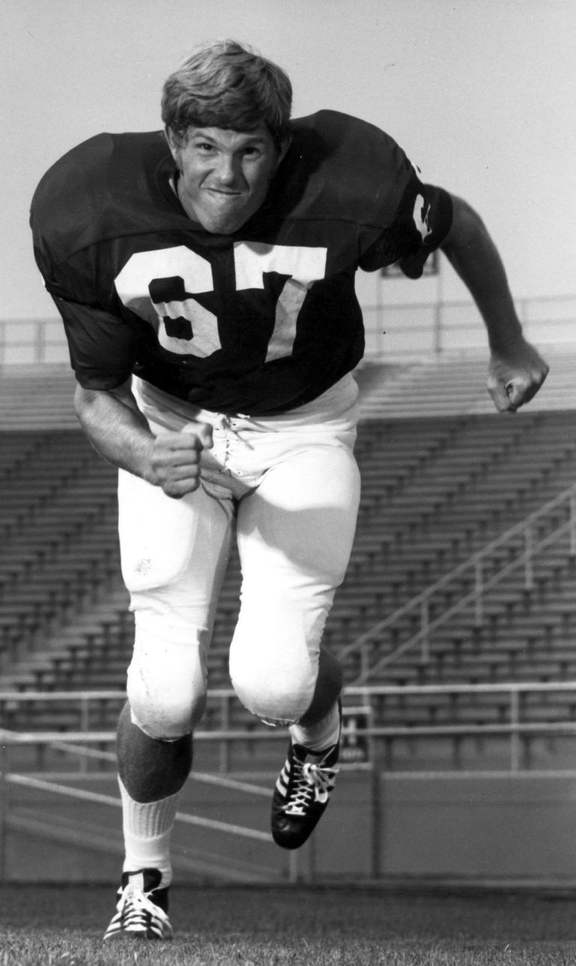 Penn State linebacker Greg Buttle played from 1973-1975.