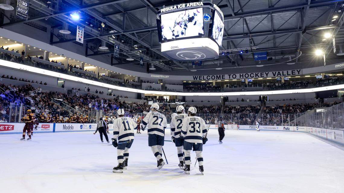 ‘Just move forward.’ Penn State men’s hockey fights through injuries ahead of Ohio State series