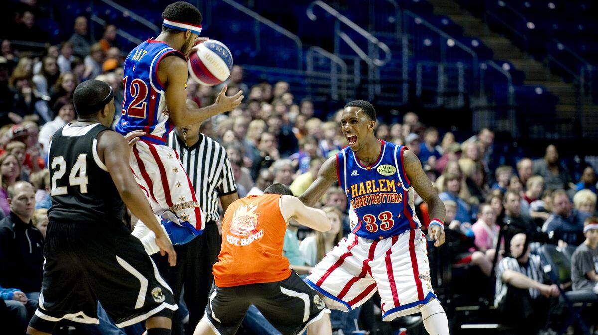 The Harlem Globetrotters will return to the Bryce Jordan Center on Friday.