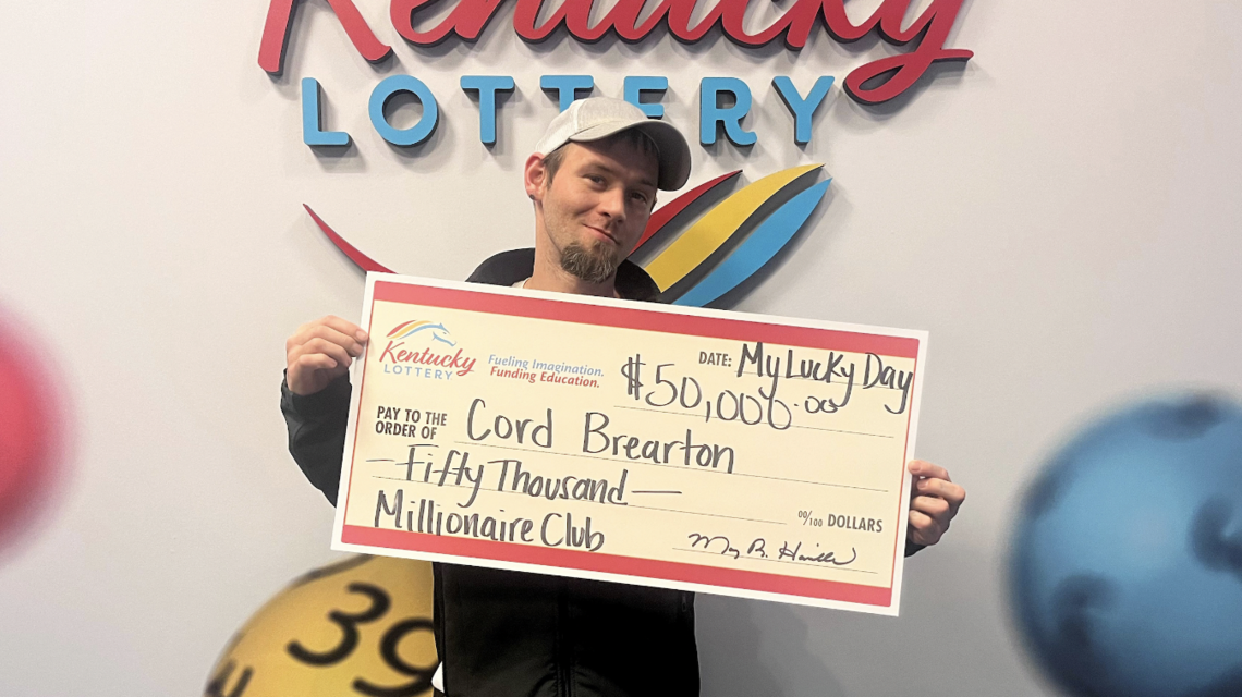 KY man takes chance on scratch-off ticket on the way to work, walks away with big win
