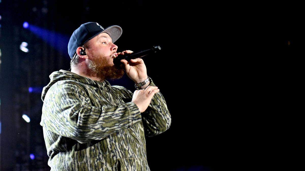 Luke Combs performs at Beaver Stadium on his Growin’ Up and Gettin’ Old tour on Saturday, April 27, 2024.
