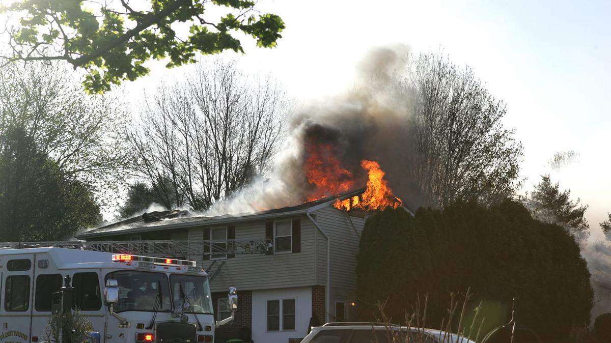 Several pets were home when the blaze began, officials said.