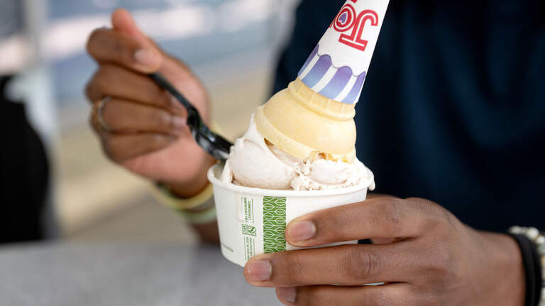 ‘Throwback scoops’ at Penn State Berkey Creamery introduced during homecoming week