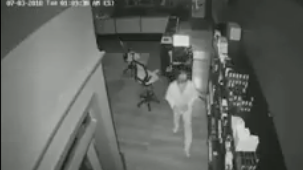 State College police are seeking an individual in connection with a theft from Vape Vibe in College Township.