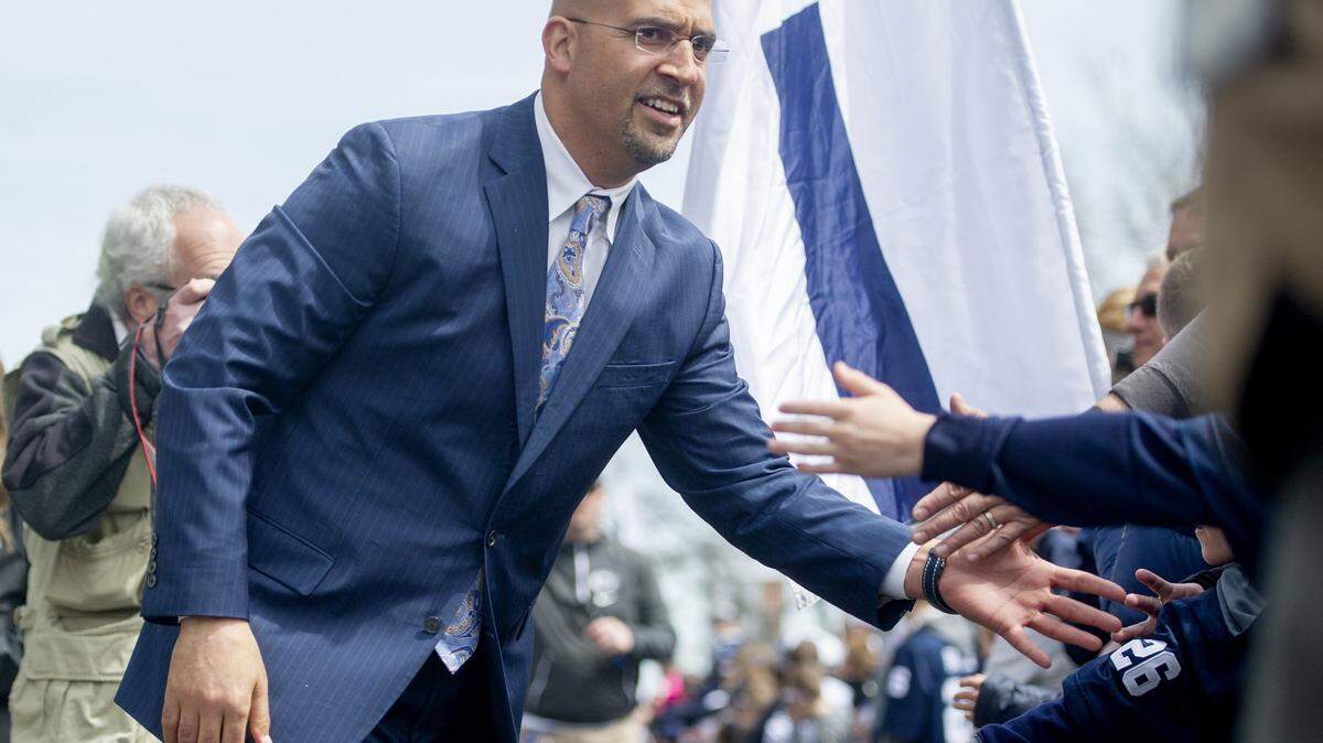 James Franklin and the Nittany Lions have an interesting schedule this season with division crossover games including Iowa and Wisconsin.