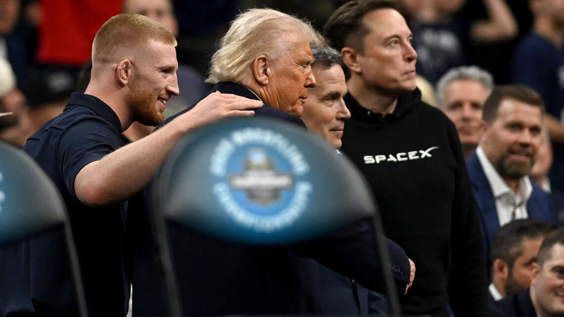 A former Penn State wrestler will fight in UFC Freedom 250 on White House lawn