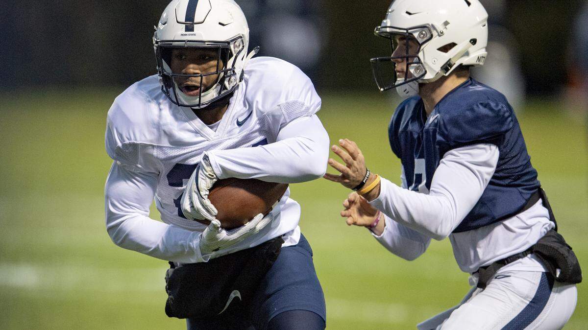 Penn State running back Miles Sanders and quarterback Trace McSorley are the most productive running back-quarterback combo in the country on the ground with 1,956 yards between them. Kentucky’s Benny Snell and Terry Wilson are second with 1,823 rushing yards combined.