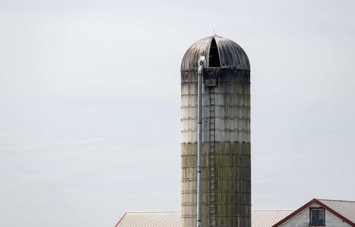 Three people died Wednesday after being trapped in a silo on a farm on Lower Brush Valley Road.