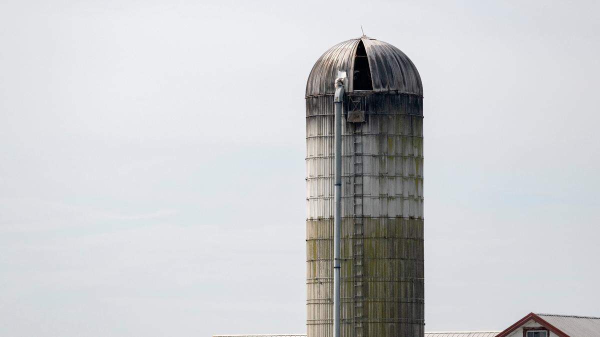 A silo on Lower Brush Valley Road where farming accident occurred Sept. 21, 2022. Here’s how many agriculture fatalities were reporting in recent years in the state.