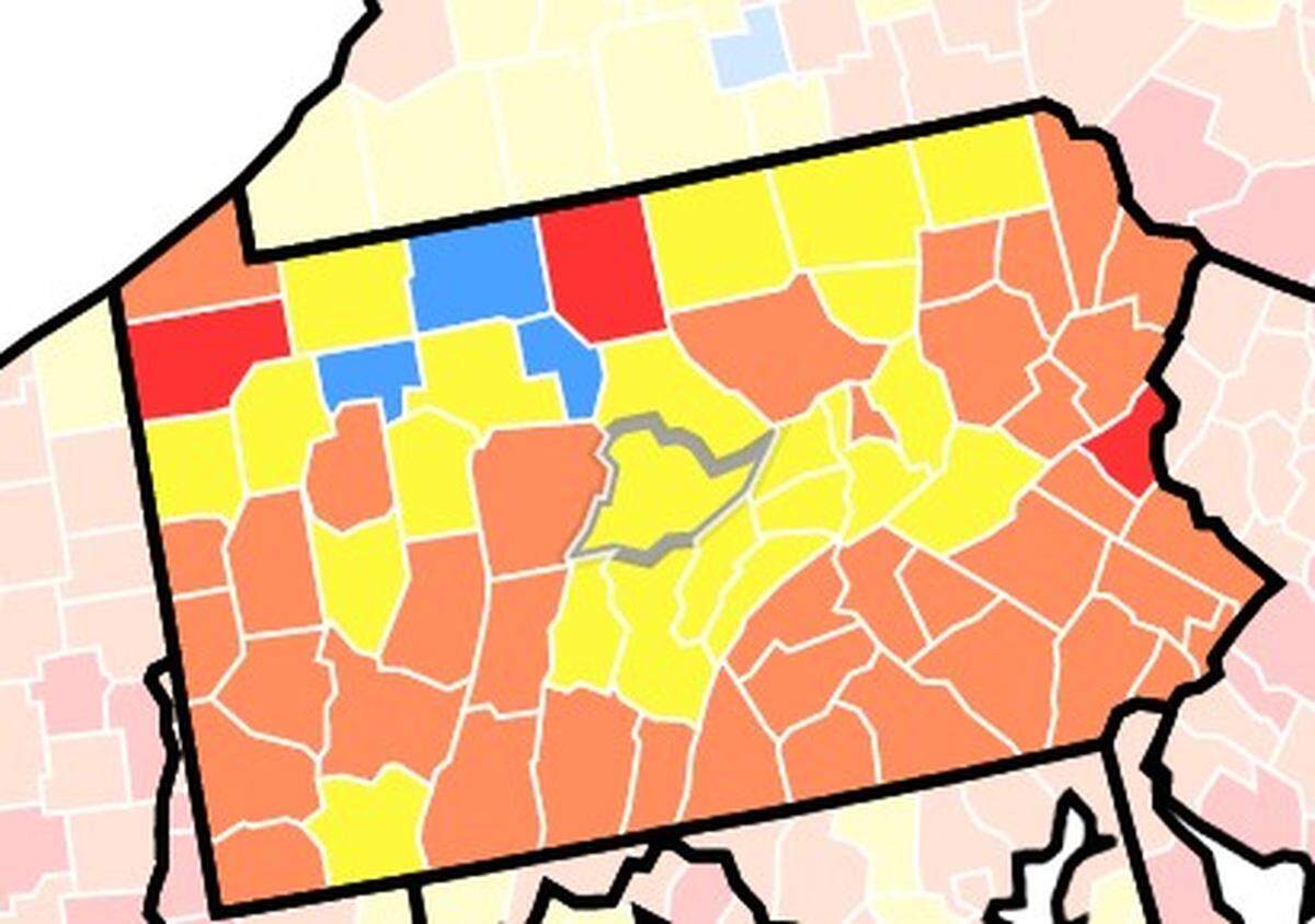 A day after placing Centre County in the substantial level of community transmission, the CDC moved the county back to the moderate level Friday afternoon.