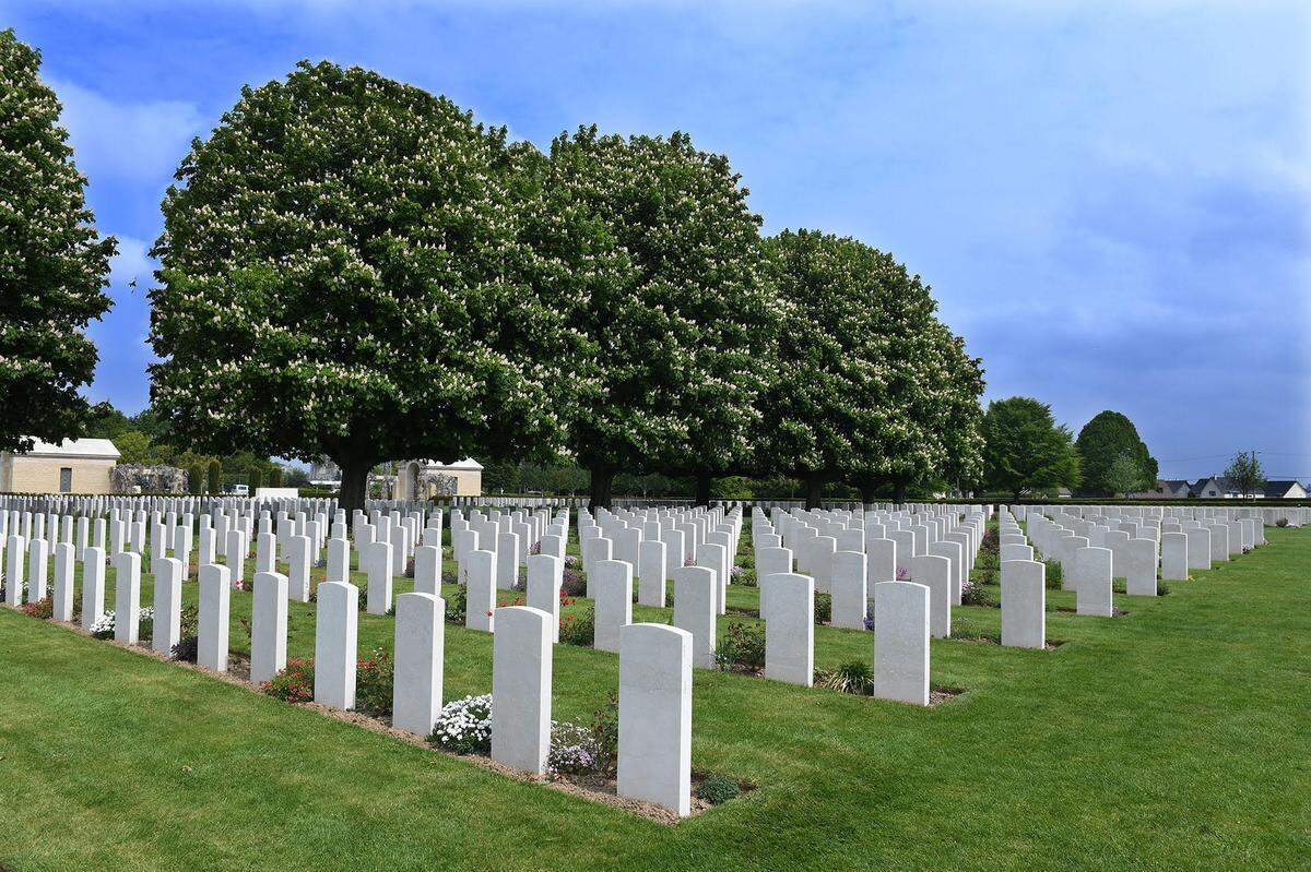 American Cemetery in Normandy, May 18, 2019.