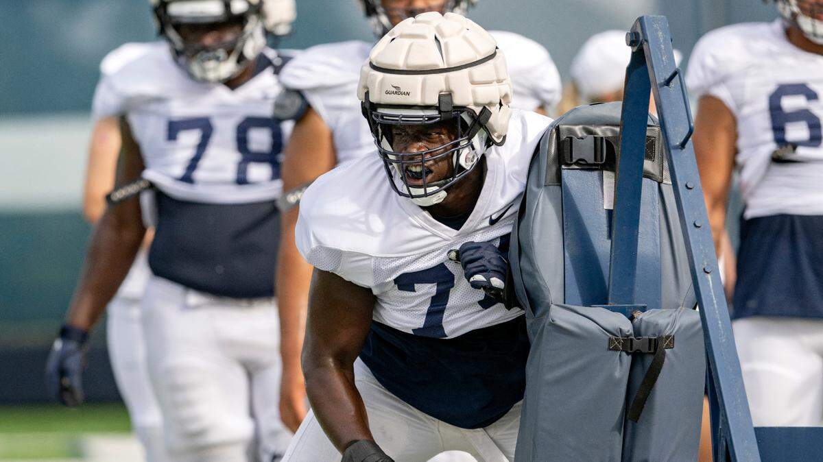 Why Olumuyiwa Fashanu will lead Penn State’s offensive line as the best OT in the country