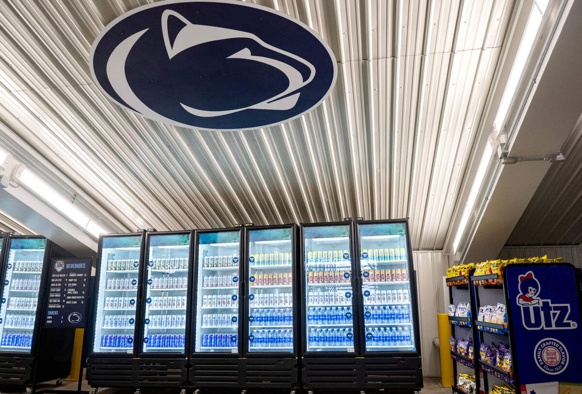 A grab-and-go drinks and snacks stand at Beaver Stadium on Saturday, Sept. 7, 2024.