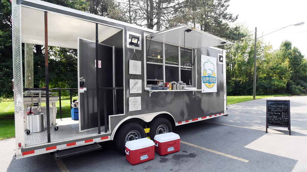 Happy Dishes, pictured in 2018, is among mobile vendors licensed to operate in State College and may have more flexibility under a proposed ordinance.